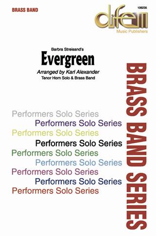 Musiknoten Evergreen, Streisand/Alexander - Brass Band