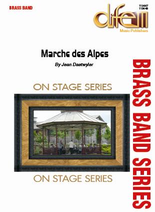 Musiknoten Marche des Alpes, Daetwyler - Brass Band