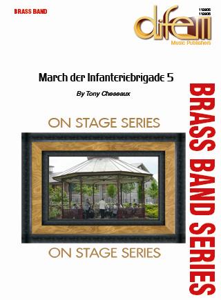 Musiknoten Marsch der Infanteriebrigade 5, Cheseaux - Brass Band
