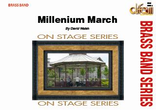 Musiknoten Millenium March, Welsh - Brass Band