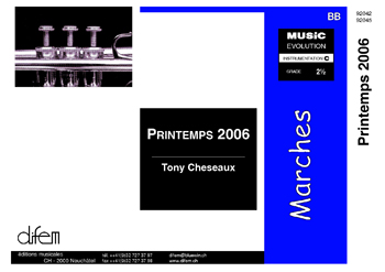 Musiknoten Printemps 2006, Cheseaux - Brass Band
