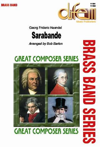Musiknoten Sarabande, Händel/Barton - Brass Band