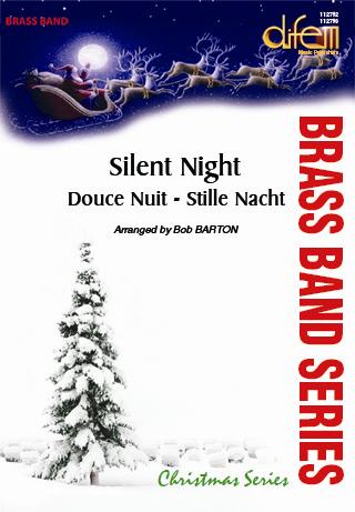 Musiknoten Silent Night, Gruber/Barton - Brass Band