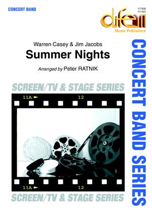 Musiknoten Summer Nights, Casey - Jacobs/Ratnik