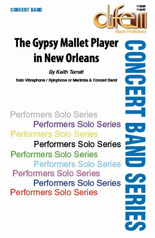 Musiknoten The Gypsy Mallet Player in New Orleans, Terrett