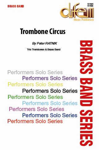 Musiknoten Trombone Circus, Ratnik - Brass Band