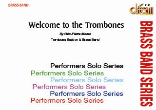 Musiknoten Welcome to the Trombones, Moren G. - Brass Band