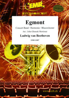 Musiknoten Egmont, Ludwig Van Beethoven