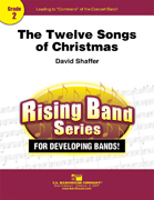 Musiknoten The Twelve Songs of Christmas, David Shaffer