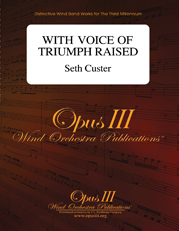 Musiknoten With Voice of Triumph Raised, Calvin Custer