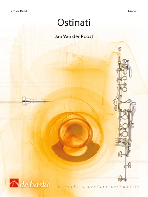 Musiknoten Ostinati, Jan van der Roost