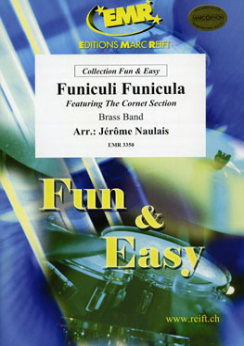 Musiknoten Funiculi Funicula (Cornet Section), Jérôme Naulais - Brass Band
