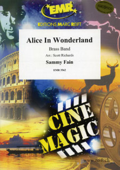 Musiknoten Alice in Wonderland, Sammy Fain - Brass Band