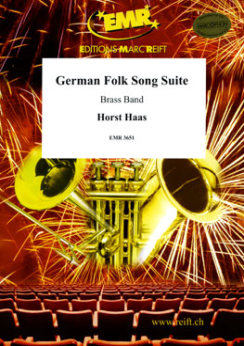 Musiknoten German Folk Song Suite, Horst Haas - Brass Band
