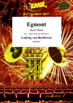 Musiknoten Egmont, L.Van Beethoven - Brass Band