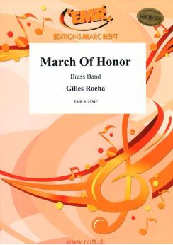 Musiknoten March Of Honor, Gilles Rocha - Brass Band