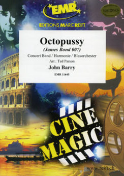 Musiknoten Octopussy, John Barry