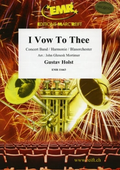 Musiknoten I Vow To Thee, Gustav Holst/Mortimer