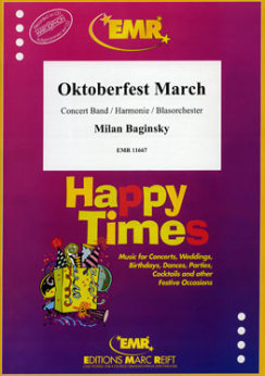 Musiknoten Oktoberfest March, Milan Baginsky