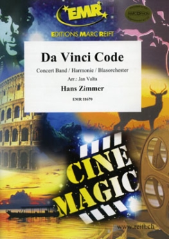Musiknoten Da Vinci Code, Hans Zimmer/Valta
