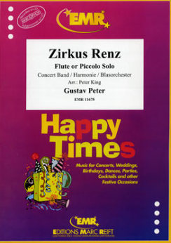 Musiknoten Zirkus Renz (Flute or Piccolo Solo), Gustav Peter