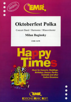 Musiknoten Oktoberfest Polka, Milan Baginsky