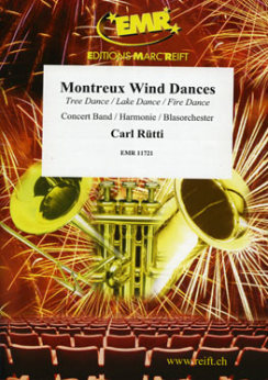 Musiknoten Montreux Wind Dance, Carl Rütti