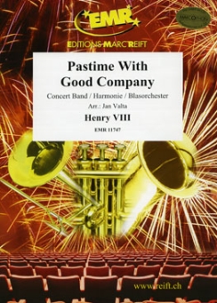 Musiknoten Pastime With Good Company, Henry VIII, Jan Valta