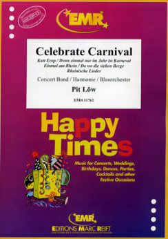 Musiknoten Celebrate Carnival, Pit Löw