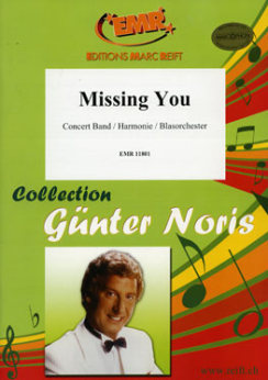 Musiknoten Missing You, Günter Noris