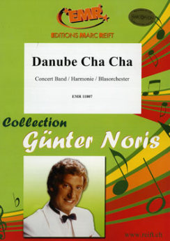 Musiknoten Danube Cha Cha, Günter Noris