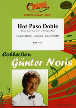 Musiknoten Hot Paso Doble, Günter Noris
