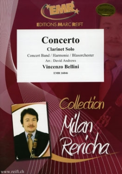 Musiknoten Concerto (Clarinet Solo), Vincenzo Bellini