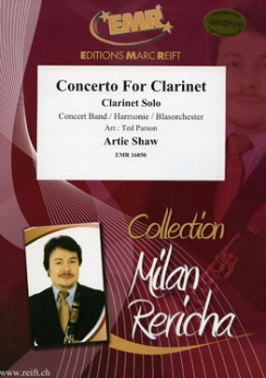Musiknoten Concerto For Clarinet, Artie Shaw