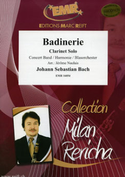 Musiknoten Badinerie (Clarinet Solo), J.S. Bach