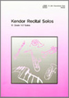 Musiknoten Kendor Recital Solos - Alto Saxophone (Solo Book w/CD), Various