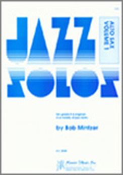Musiknoten Jazz Solos For Alto Sax, Volume 1 - Alto Saxophone Solo, Mintzer