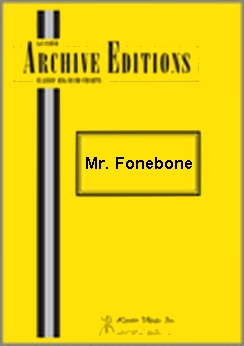 Musiknoten Mr. Fonebone, Mintzer
