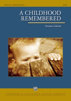 Musiknoten A Childhood Remembered, Rossano Galante