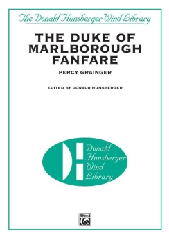Musiknoten The Duke of Marlborough Fanfare, Percy Aldridge Grainger /Donald Hunsberger