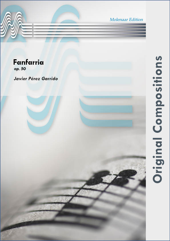 Musiknoten Fanfarria op. 50, Javier Pérez Garrido