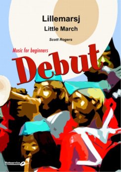 Musiknoten Little March (Lillemarsj), Scott Rogers