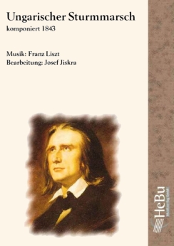 Musiknoten Ungarischer Sturmmarsch, Franz Liszt /Josef Jiskra
