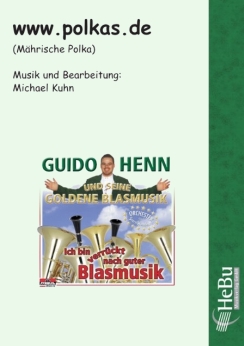 Musiknoten www.polkas.de (Mährische Polka), Michael Kuhn