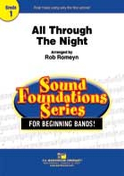 Musiknoten All Through The Night, Traditional /Rob Romeyn