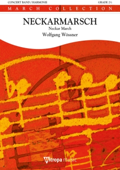 Musiknoten Neckarmarsch, Wolfgang Wössner