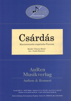 Musiknoten Csardas, Vittorio Monti/Guido Rennert