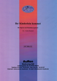 Musiknoten Ihr Kinderlein Kommet - Holzbläserquintett, Guido Rennert