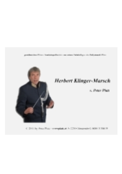 Musiknoten Herbert Klinger Marsch, Peter Platt 