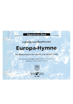 Musiknoten Europa-Hymne, Ludwig v. Beethoven/Joseph Kanz